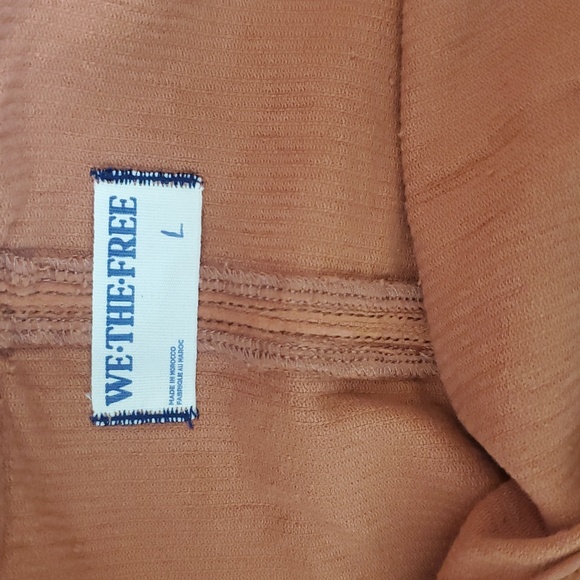 Free People High Roller Cord Jumpsuit/Sunburn - Picture 13 of 15